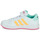 Scarpe Bambina Sneakers basse Adidas Sportswear GRAND COURT MINNIE EL K Bianco / Giallo / Rosa