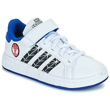 Scarpe Bambino Sneakers basse Adidas Sportswear GRAND COURT SPIDER-MAN EL K Bianco / Blu