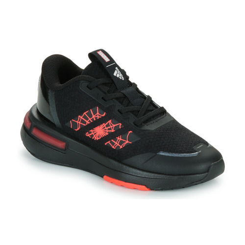 Scarpe Bambino Sneakers alte Adidas Sportswear MARVEL SPIDEY Racer K Nero / Rosso