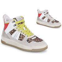 Scarpe Donna Sneakers alte Serafini ELLE Bianco / Leopard