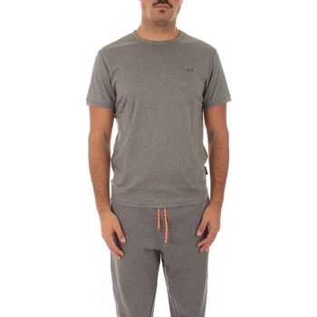 Abbigliamento Uomo T-shirt maniche corte Sun68 T43101 Grigio