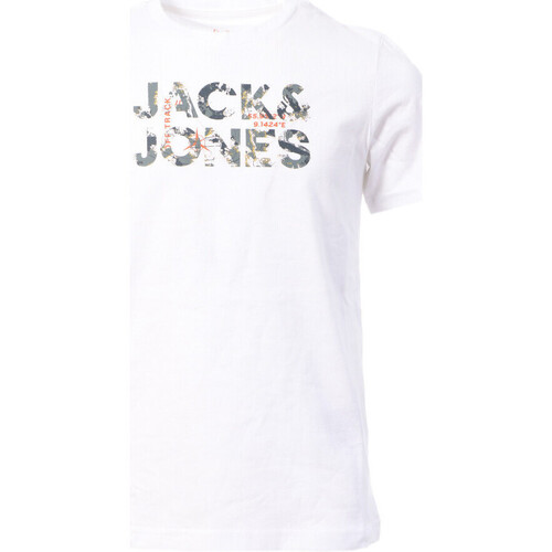 Abbigliamento Bambino T-shirt maniche corte Jack & Jones 12246428 Bianco