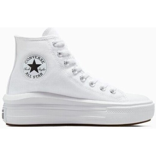 Scarpe Donna Sneakers Converse 568498C CHUCK TAYLOR ALL STAR MOVE Bianco