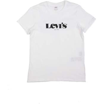 Abbigliamento Donna T-shirt & Polo Levi's Logo Bianco Bianco