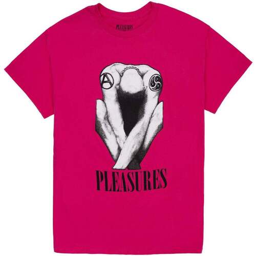 Abbigliamento Uomo T-shirt & Polo Pleasures Banded Rosa
