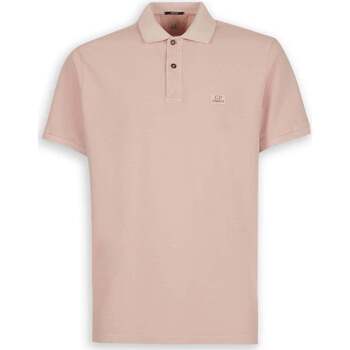 Abbigliamento Uomo T-shirt & Polo Cp Company Piquet Rosa