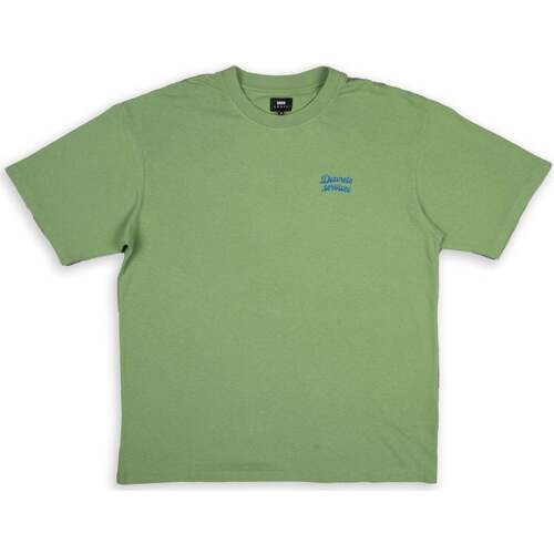 Abbigliamento Uomo T-shirt & Polo Edwin Discrete Service Verde Verde