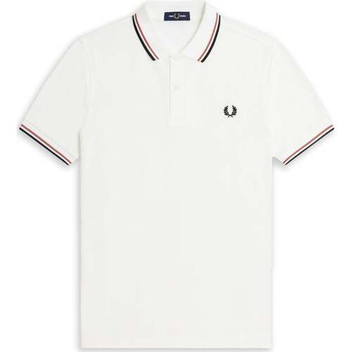 Abbigliamento Uomo T-shirt & Polo Fred Perry Bianco Bianco