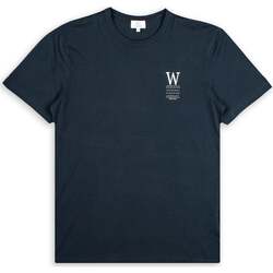Abbigliamento Uomo T-shirt & Polo Woolrich Lakeside Tee Blu Blu