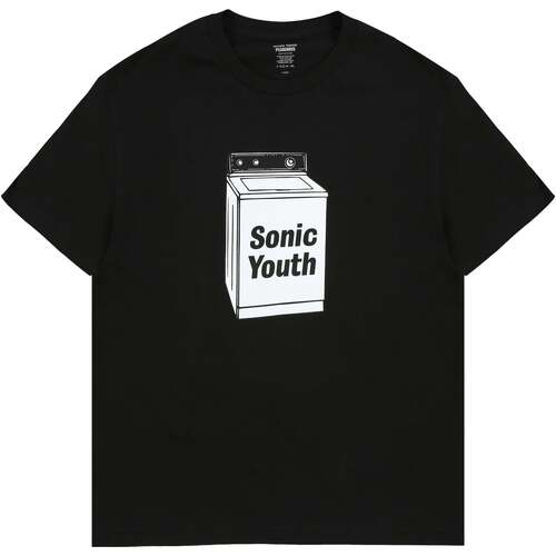 Abbigliamento Uomo T-shirt & Polo Pleasures X Sonic Youth Techpack Nero