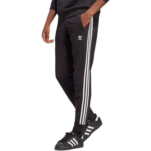 Abbigliamento Uomo Pantaloni da tuta adidas Originals 3-Stripes Nero