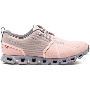 Scarpe Donna Sneakers On Shoes Cloud 5 Waterproof Rosa
