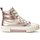 Scarpe Donna Stivaletti Tommy Hilfiger HIGH TOP LACEUP SNEAKER Rosa