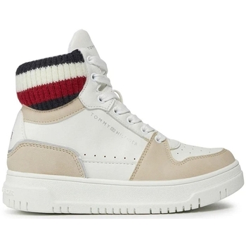 Scarpe Donna Sneakers Tommy Hilfiger HIHT TOP LACE-UP SNEAKER Bianco