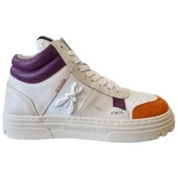 Scarpe Donna Sneakers Patrizia Pepe Sneaker in pelle con colori a contrasto Beige