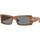 Orologi & Gioielli Occhiali da sole Persol PO3332S Occhiali da sole, Marrone strisciato/Azzurro, 54 mm Altri