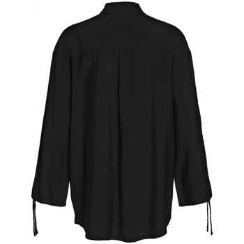 Vila Klaria Oversize Shirt L/S - Black Nero