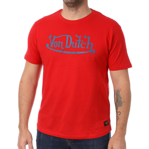 Abbigliamento Uomo T-shirt maniche corte Von Dutch VD/TRC/BRU Rosso