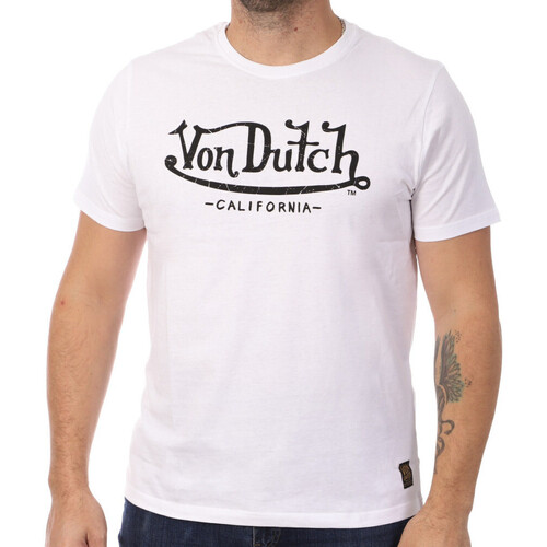 Abbigliamento Uomo T-shirt maniche corte Von Dutch VD/TSC/BEST Bianco