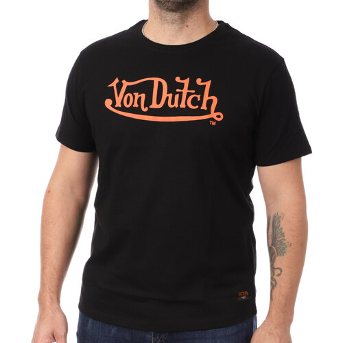 Abbigliamento Uomo T-shirt maniche corte Von Dutch VD/TRC/BRU Nero