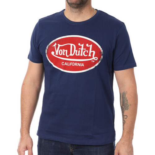Abbigliamento Uomo T-shirt maniche corte Von Dutch VD/TRC/AARON Blu