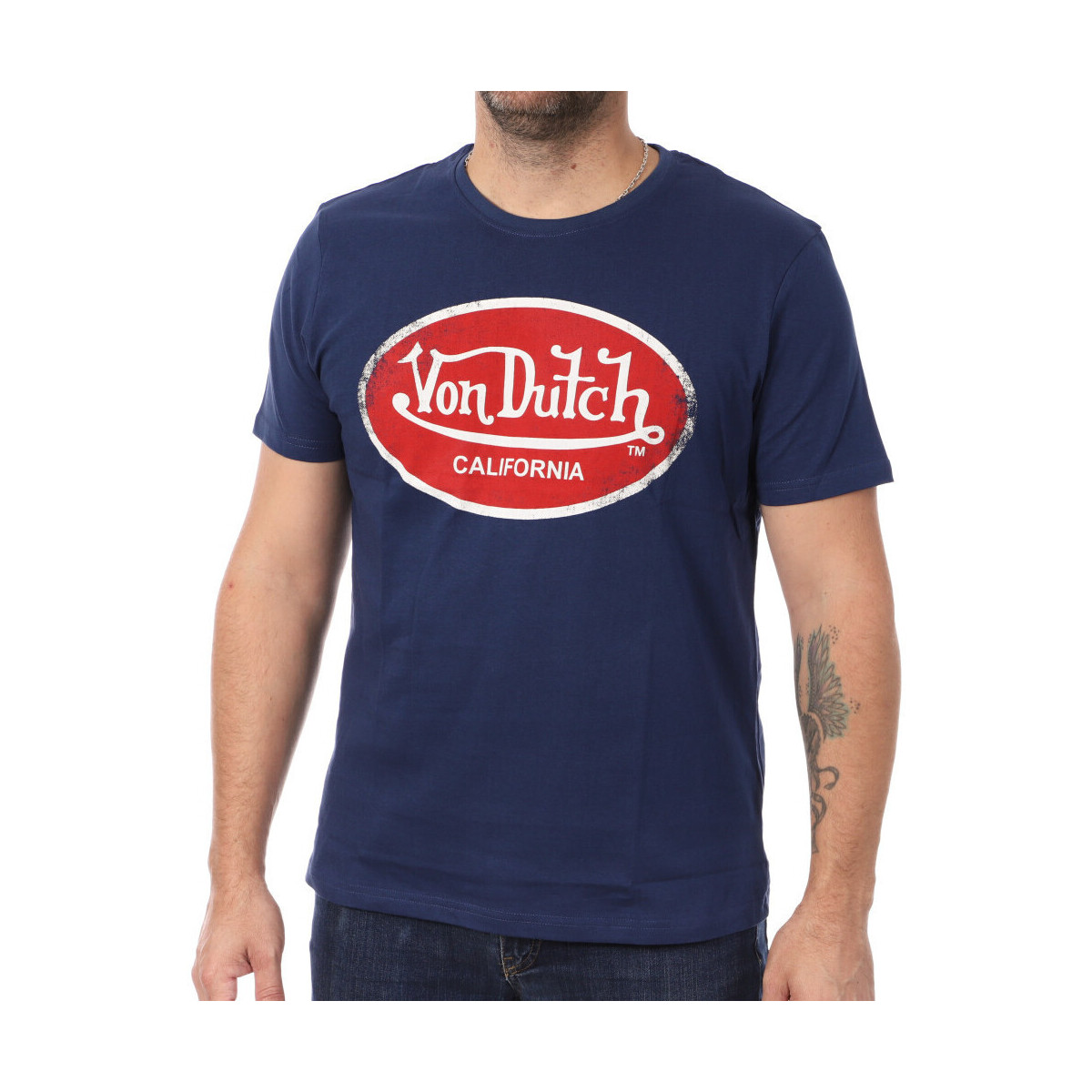 Abbigliamento Uomo T-shirt & Polo Von Dutch VD/TRC/AARON Blu