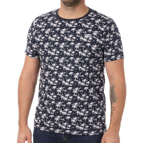 Abbigliamento Uomo T-shirt maniche corte Lee Cooper LEE-010146 Blu