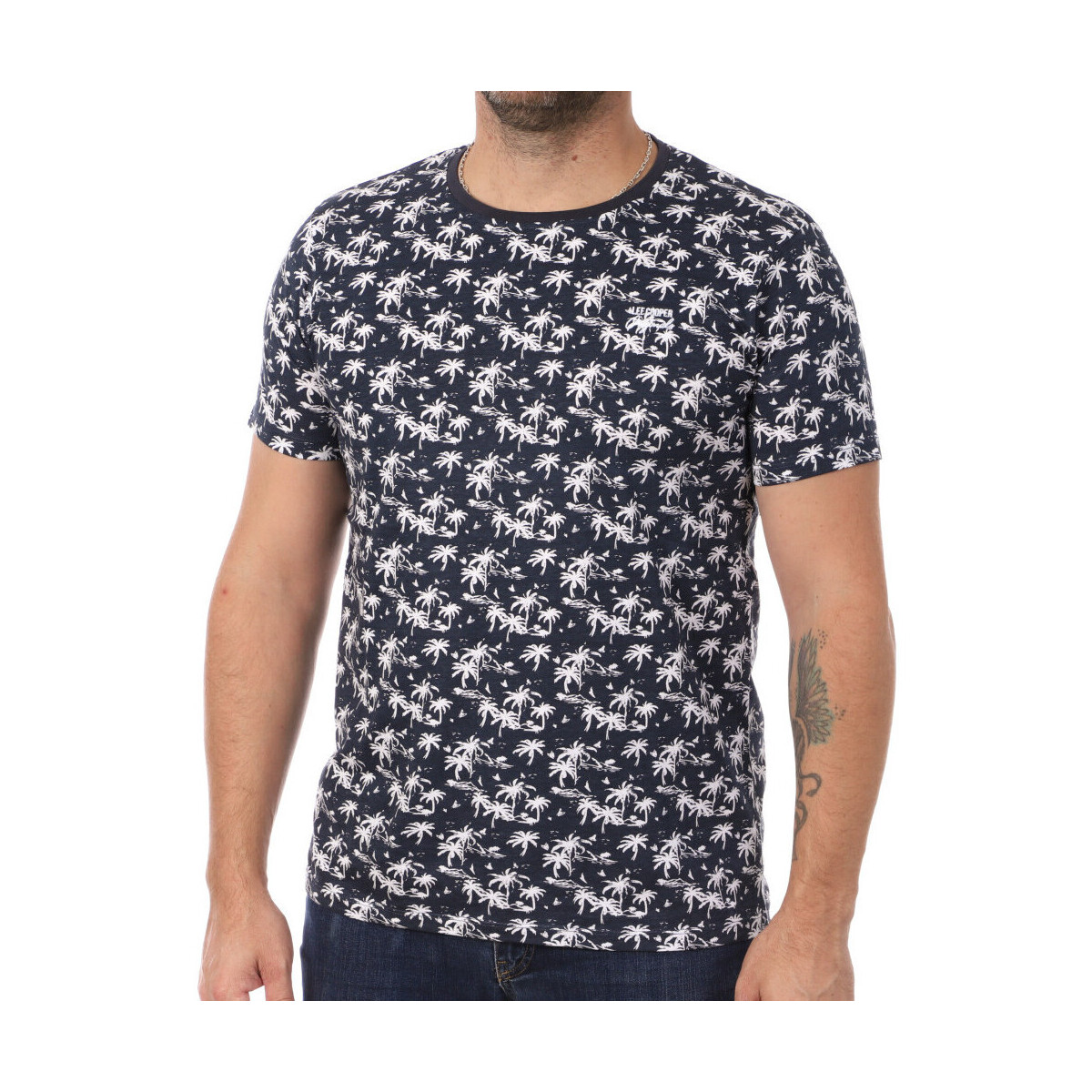 Abbigliamento Uomo T-shirt & Polo Lee Cooper LEE-010146 Blu