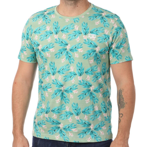 Abbigliamento Uomo T-shirt maniche corte Lee Cooper LEE-011127 Verde