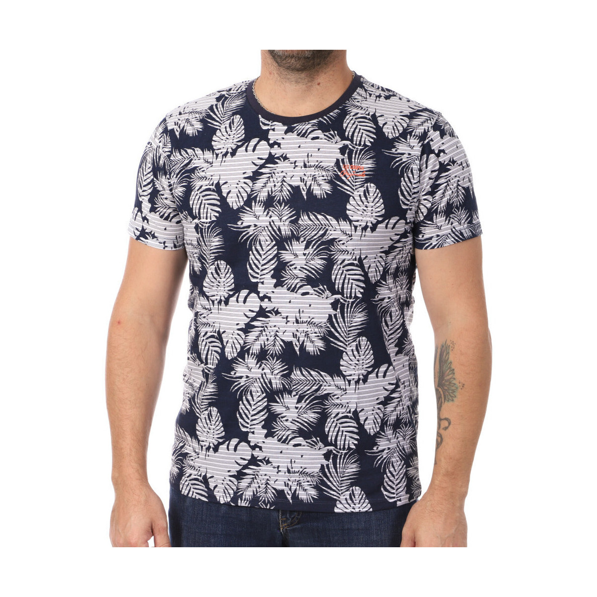 Abbigliamento Uomo T-shirt & Polo Lee Cooper LEE-011126 Blu