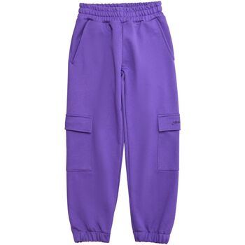 Abbigliamento Bambina Pantaloni Hinnominate Kids pantalone di felpa 3641PF0240 Viola