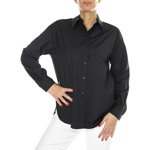 Abbigliamento Donna Camicie Skills Camicia Donna 999 Nera Black Shirt Nero