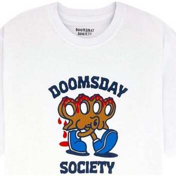 Abbigliamento Uomo T-shirt maniche corte Doomsday shirt Uomo Bianco