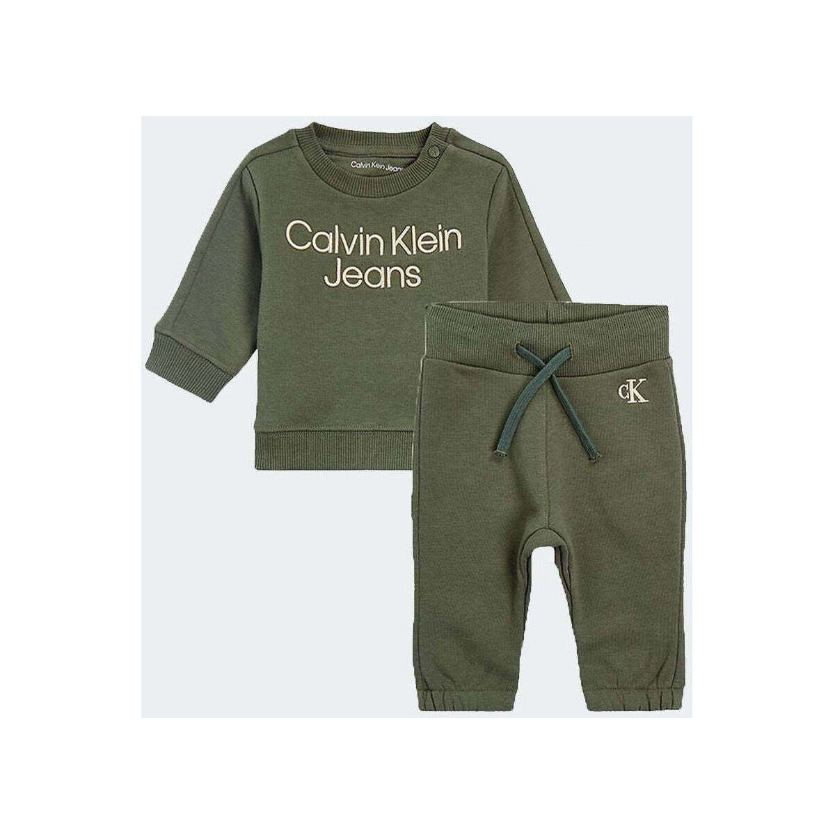 Abbigliamento Bambino Completo Calvin Klein Jeans  Verde