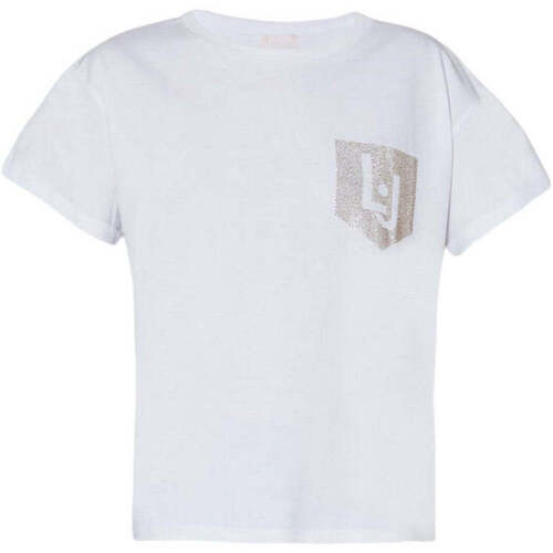Abbigliamento Donna T-shirt & Polo Liu Jo T-Shirt e Polo Donna  WF3079J5923 Q9492 Bianco Bianco