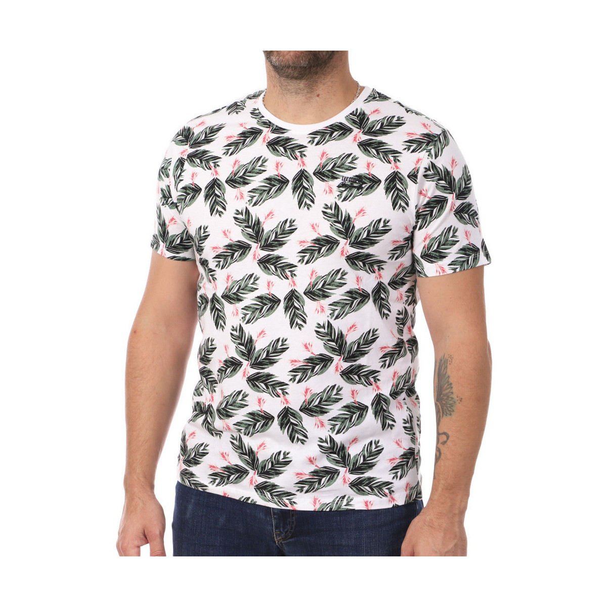 Abbigliamento Uomo T-shirt & Polo Lee Cooper LEE-011127 Bianco