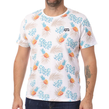 Abbigliamento Uomo T-shirt maniche corte Lee Cooper LEE-008975 Bianco