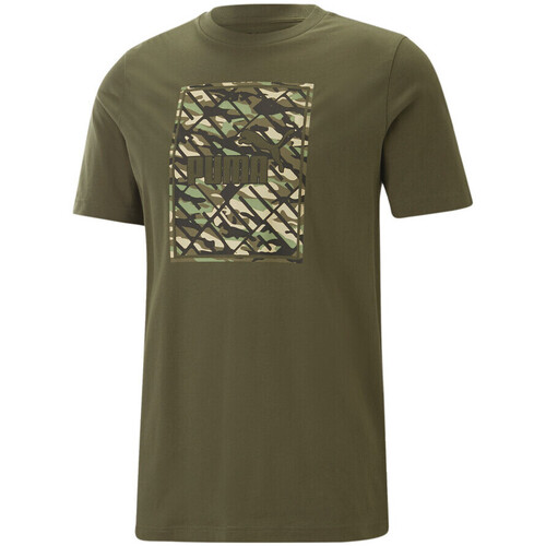 Abbigliamento Uomo T-shirt & Polo Puma 675179-73 Verde