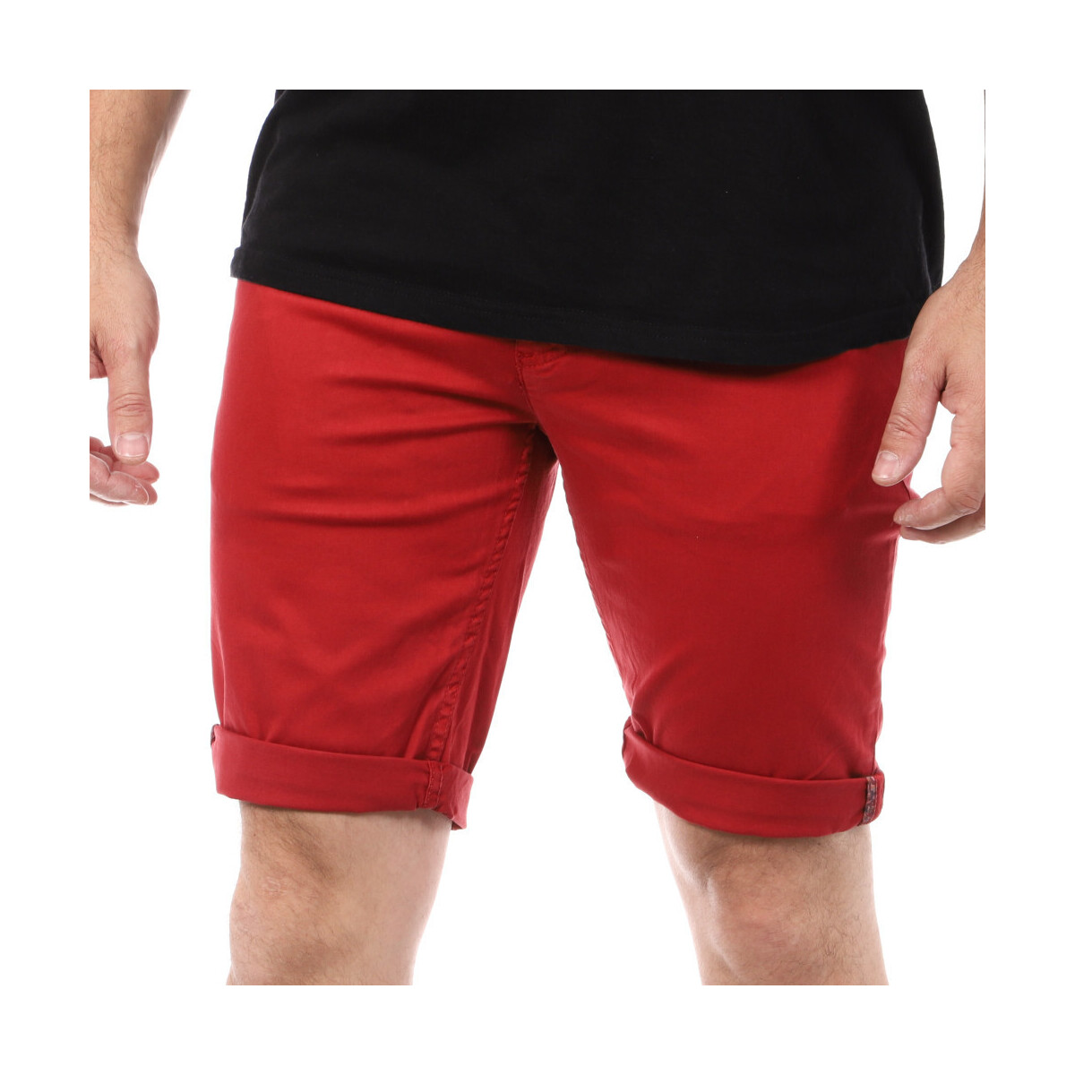 Abbigliamento Uomo Shorts / Bermuda C17 C17EDDY Rosso