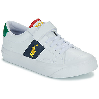 Scarpe Unisex bambino Sneakers basse Polo Ralph Lauren RYLEY PS Bianco / Multicolore