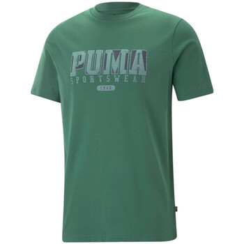Abbigliamento Uomo T-shirt & Polo Puma 674486-37 Verde