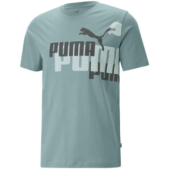 Abbigliamento Uomo T-shirt & Polo Puma 673378-84 Blu