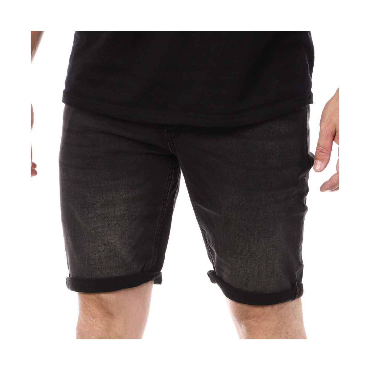 Abbigliamento Uomo Shorts / Bermuda Schott TRDLUCAS30 Nero