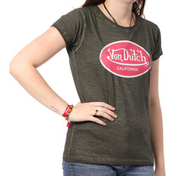 Abbigliamento Donna T-shirt & Polo Von Dutch VD/TS/RONA Grigio