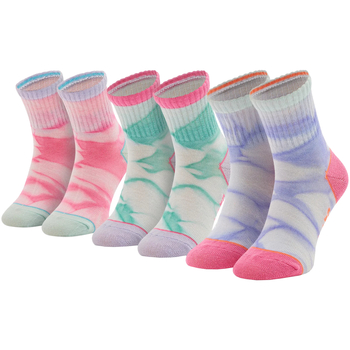 Biancheria Intima Bambina Calze sportive Skechers 3PPK Girls Casual Fancy Tie Die Socks Multicolore