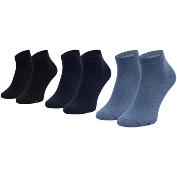 Skechers 3PPK Basic Quarter Socks Blu