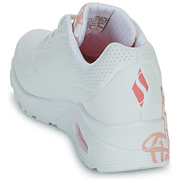 Skechers UNO GOLDCROWN - SPREAD THE LOVE Bianco / Rosso