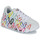Scarpe Bambina Sneakers basse Skechers UNO LITE - GOLDCROWN SPREAD THE LOVE Bianco / Multicolore