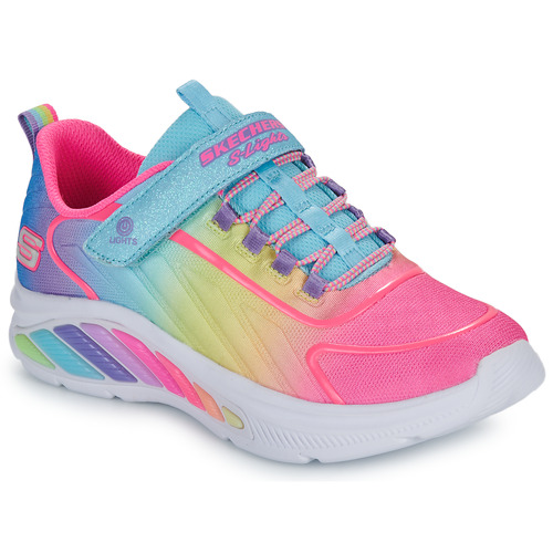 Scarpe Bambina Sneakers basse Skechers RAINBOW CRUISERS Multicolore