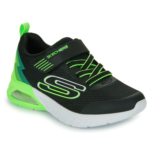 Scarpe Bambino Sneakers basse Skechers MICROSPEC MAX II - VODROX Nero / Verde